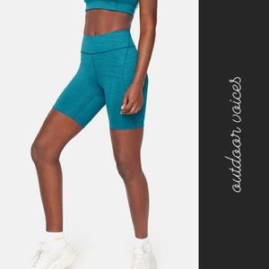 Price Drop ⬇️ Outdoor Voices Tech Sweat 7" Shorts in Teal • XS